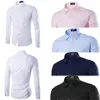 2020 neue Männer Casual Formal Shirts Slim Fit Shirt Top Langarm Business Arbeit Luxus Formale Shirts Größe M L XL XXL XXXL