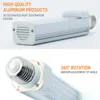 12W E26 Cold White 6500K 110V 9W 동등한 LED PL 램프 회전식 G24-2베이스 수평 역전 플러그인 천장 LED 전구 크레스트 checrestech