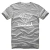 Diamond Supply Co Men estampado Camiseta corta de manga corta Camiseta Camiseta barata Camiseta de moda Moda de moda Blanco rojo Amarillo G230C