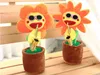 Electric Sunflowers Toy Bluetooth Connection Musical Enchanting Simulation Flower Dancing Singing Plush Toys Party Noise Maker LXL7716972