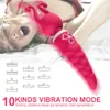 Amazon Hot Selling Lisa Vibrator Multi-Head Multi-Stimulation Multi-Frequency Touch Vuxenprodukter Sexleksaker