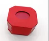 Nytt Hot Fashion varumärke röd färg smyckeskrin armband/ringar/halsband box paketset original handväska och veletväska
