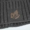 Зимние Шапочки шарф Набор для мужчин 2020 Ношения Solid Color Plain Leaf Hat Unisex Теплого мягкий череп Gorro Cap Оптовых