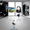 1st Mini Wireless Bluetooth Car Kit Hands 3 5mm Jack Bluetooth Aux Audio Mottagare Adapter med MIC för högtalar Telefon220F