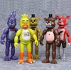 5 pcs / set cinco noites no Freddys Freddy Brinquedos 14cm Bonnie Foxy Fazbear Bear PVC PVC Figuras Party Presente