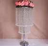 2019 Wedding vaso di cristallo decorazione floreale per la decorazione domestica / fiori fatti a mano del vaso di cristallo