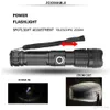 LED Flashlight XHP50 Lamp bead Support zoom 5 lighting modes Torch By 18650 or 26650 battery For outdoor activities