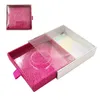 Ny glittrande Falsk ögonfransförpackning Box Fake 3D Mink Eyelashes Boxes Faux Cils Case Mink Lashes Box