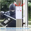 Ny trådlös magnetisk fönsterdörrsensor Detektor Fjärrkontrollinmatningsdetektor Anti-theft Hem Säkerhetslarmsystem DHL Gratis frakt