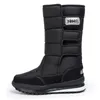 Snow Boot Men Waterdichte heren Winterlaarzen met vacht winterschoenen Slipbestendige mannen platform dik pluche warme plus maat