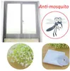 150 * 130 cm Grande Fenêtre Moustiquaire Blanc Anti Moustique Insecte Net Fenêtre Sheer Rideaux DIY Flyscreen Polyester Livraison Gratuite