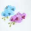 Artificial butterfly flowers orchid bouquet fake plants vase for home wedding decoration ornamental flowerpot silk string9146479