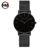 Relogio feminino Hannah Martin Luxury Brand Whome Watches Stainless Steel Mesh Rose Gold Waterproof Clock Fit DW Style Ladies Quar202o