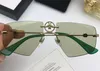 Wholesale-2018 new fashion designer sunglasses 1835 frameless crystal cutting lenses summer light-colored decorative eyewear for women