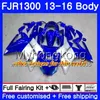 Kit For YAMAHA Black silver FJR1300 A FJR1300A FJR1300 13 16 247HM.18 FJR-1300A FJR 1300 13 14 15 16 FJR-1300 2013 2014 2015 2016 Fairing