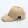 Creative Bluetooth Music Baseball Cap Fashion Canvas Sun Hat Music Handset med mic högtalare för Smart Cap TTA1387148910933