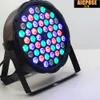 LED PAR LICHTS 54X3W DJ PAR LED 54 * 3W Lights R12, G18, B18, W6 Was Disco Light DMX Controller Effect voor kleine Paty KTV