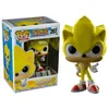 FUNKO POP SUPER SONIC Vinyl Dolls #283 SONIC WITH RING/EMERALD SHADOW Collectible Model Action Figure Toys for Birthday Gift