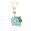 Leuke Emaille Charms Sleutelhanger 5 stks / partij Kawaii Animal Rabbit Turtles Dinosaurus Star Hanger Sleutelhanger Ketting Handtas Dames Tas Accessoires