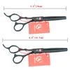 Meisha 5 5 6 0 acier japonais main gauche ciseaux à effiler Salon cheveux ciseaux coupe de cheveux tondeuses professionnel Hairdre180m