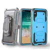 Casos de telefone de clipe de cinto de designer de casca para Samsung A13 A33 A53 A73 A03S A03 Core iPhone 14 13 12 Pro Max 12-mini 11 6 7 8 Plus XR Mobile Cell Phone Outdoor Holster Defender 3 em 1