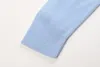 Mode - Expédition Pale Blue Eagle Intarsia Pulls pour femmes avec des taches jaunes Designer Loved Print Pulls DH0174