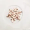 Stora Snowflake Brosch Sparkling Crystal Rhinestones Blomma Brosch Pins För Kvinnor Lady Smycken Party Broscher Julklapp DHL