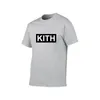 T-shirts pour hommes Vêtements Été Hommes Tshirt Kith Mode Femmes Robes Cool À Manches Courtes Col Rond Tee Hommes Designer Tshirt