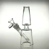 New 7 Inch Glass Dab Rigs Water Bongs Smoking Pipes with 14mm Female Downstem Glass Bowl Thick Pyrex Beaker Recycler Heady Bong