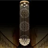 Grande lampadario di cristallo di lusso Living room lustre sala de cristal Moderno lampadari a sfera rotonda Light Fixture Wedding Deco