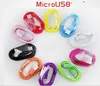 For Samsung Charging Cable Usb Cable Colorful Round 1M 3Ft Micro Usb Data S4 S6 S7 Lg V8 V9