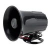 6 sons 120db sirene de buzina de ar alto-falante para auto carro barco megafone megafone com microfone alto-falante barco megafone com microfone alto9967606