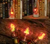 LED Edison Bulb E14 E27 3W C35 C35L G80 Flame Fire Lighting Vintage Flickering Effect Tungsten Novel Candle Tip Lamp Orange Red
