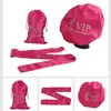 Customized logo brand name Hair Care Bonnet Nightcap Frontal Head Wrap Edge headband Scraf Virgin satin silk bags vendors4788339