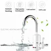 2000W Baño Instant Instant Agua caliente Toque Calentador eléctrico de agua Frenter calentador de agua sin tanque con cabeza de ducha