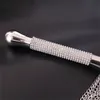 BDSM Correntes de Metal Chicote Flogger Ass Spanking Bondage Para Casais Fetiche Alça de Diamante com Corrente de Metal Chicotes Brinquedos Sexuais para Melhor qualidade