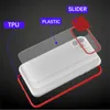 New Frosted Translucent Cases Shockproof Lens Slide Phone Cover For iPhone 14 Pro Max 14Pro 14Plus 13 13PRO 12 Mini 11 XR 8 7 Plus 6s Slide Camera Hard Case