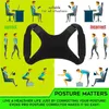 Postura Corrector ajustável Voltar Apoio Fracture homens / mulheres Voltar Clavícula Spine ombro Correção Brace Strap Belt