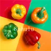1000 sztuk Słodki Pepper Pepper Bonsai Nasiona kolorowe Mix Wysokiej Jakości Bell Chill Pepper Warzywa Papryka Home Garden Rośliny Łatwe Rosną