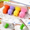 Pure Silica Gel Multi Color Pig Sucker Stand Holder for Car Mobile for IphoneXS X 8 7 6s 6Plus Phone Accessory Free Shipping 300pcs