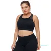 Mode-Femmes Big Plus Taille XXXL Fitness Crop Top High Impact Support Bounce Control Push Up Rembourré Course Yoga Entraînement Sport Soutien-Gorge 2018