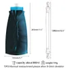 Portable Silicone Wine bog Unbreakable, Outdoor Silicone Wine bags - Used for Camping, Travel, Beach, Pool Party