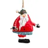 Christmas Decorations Santa Claus Hanging Metal Iron Angel Decoration Party Beautiful Decorative Cute1