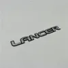 175 20mm Voor Mitsubishi Black Trim Lancer Embleem Sticker Badge GRS EVO ES RS Eclipse260e