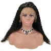 Jerry Curly Lace Front Wig Brazilian Virgin Human Hair Full Lace Wigs for Women Natural Color