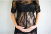 르 커플 출산 사진 소품 복장 여름 어머니 드레스 레이스 임신 한 여자 임신 드레스 멋진 사진 촬영 의류 AAA2037