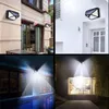 436 LED Solar Lamp Pir Motion Sensor Wall Light Outdoor Waterproof Yard Security Lamps Lead Lights For Garden Decoration5861710