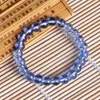 Braccialetti con ciondoli per bracciali in cristallo opaco naturale al dettaglio all'ingrosso di moda donna