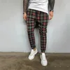 Calça masculino jogadores de streetwearwwear scotland skinny drawtring tracksuit harajuku calças casuais