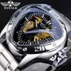 2020 Ny europeisk och amerikansk stil MEN039S Fashion Leisure Hollow Out Mechanical Movement Automatic Mechanical Watch Aristocr7330895